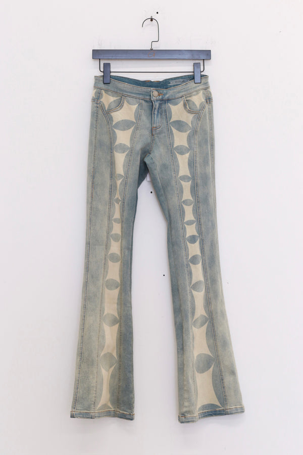 RUIbuilt 25 Spring/Summer Denim Print Jacket/Pants RUI-RUI-RSS25WV24-NZL Denim Blue Denim Blue Pants RSS25WV23